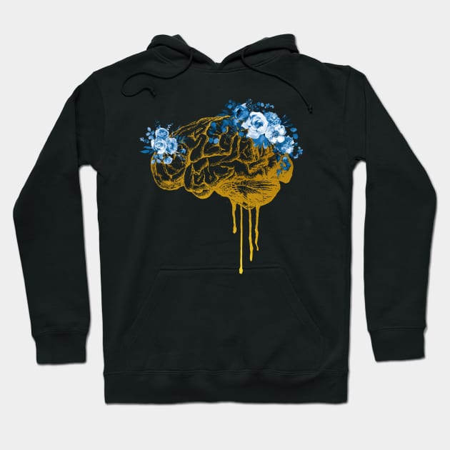 Human Brain Hoodie by erzebeth